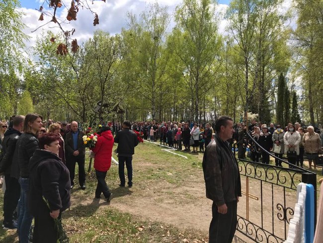 В Коростене простились с погибшим под Песками разведчиком 58-й ОМБр Сергеем Коробцовым 02