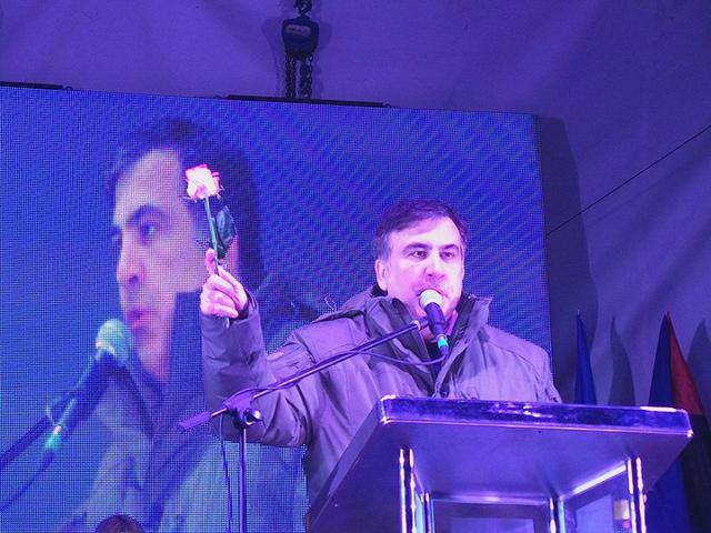 Саакашвили анонсировал на 12 ноября марш в поддержку законов об антикоррупционном суде 03