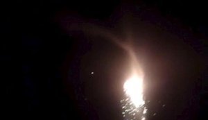 Russian kamikaze drone exploded in mid-air after being hit by man-portable air defence system (MANPADS) operated by Defence Forces. VIDEO