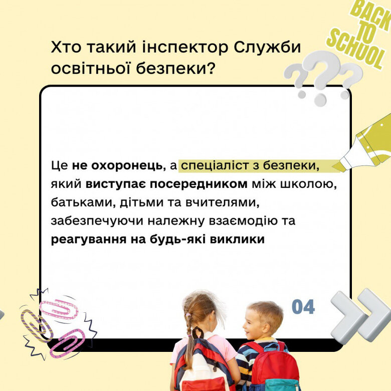 В українських школах почнуть працювати інспектори з безпеки