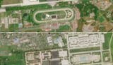Спутниковые снимки, свидетельствующие о подготовке к параду