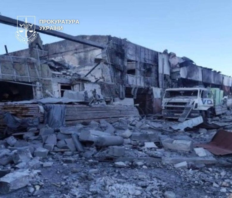 удар по ринку в Києві