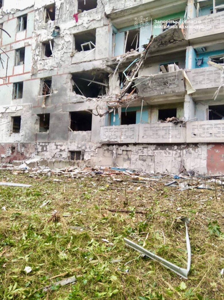Степногірськ після обстрілу