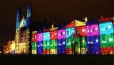 Кембриджский университет отметил свое 800-летие грандиозным световым шоу. ФОТОрепортаж.