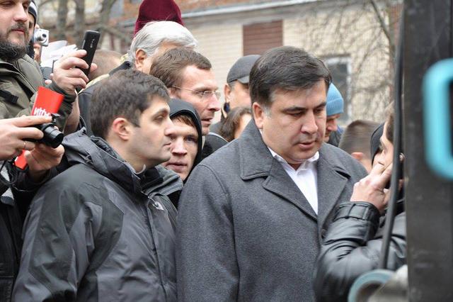 саакашвили митинг рух