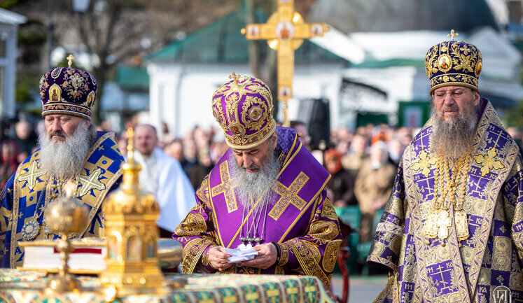 UOC MP held last service in Kyiv-Pechersk Lavra. PHOTOS