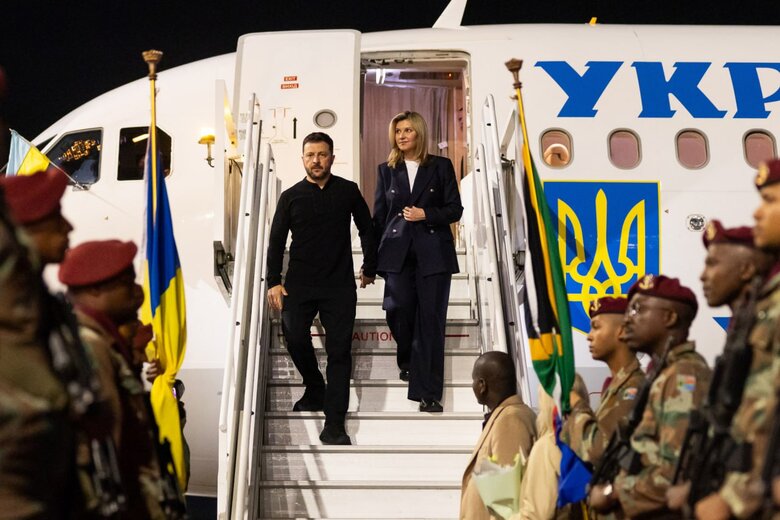 Зеленський візит до ПАР