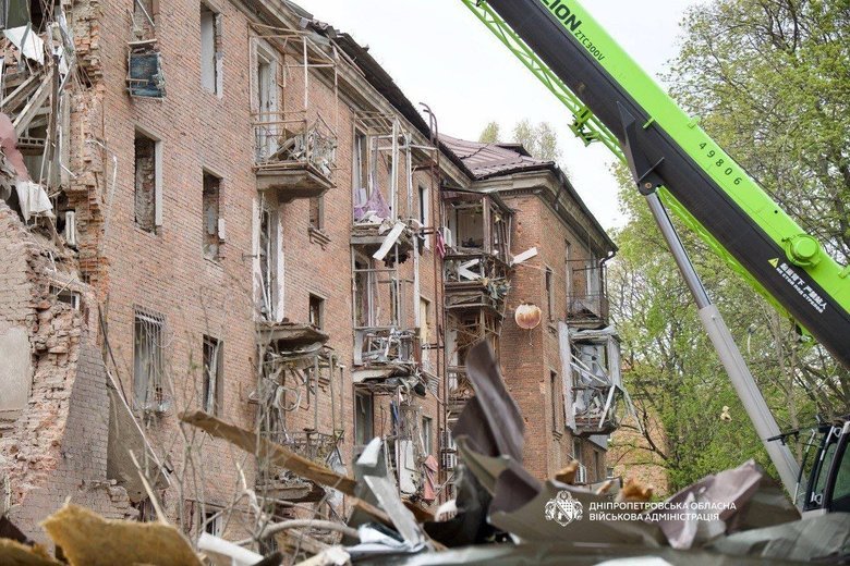 Атака РФ на Днепр