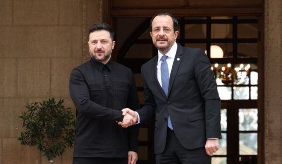 Президент Кіпру Нікос Христодулідіс зустрівся з Володимиром Зеленським