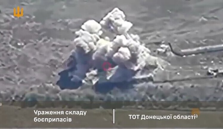 Ракетні війська та артилерія знищили пункт управління БПЛА елітного російського підрозділу "Рубікон" на Донеччині. ВIДЕО