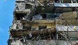 Air strike on Zaporizhzhia on 22 April