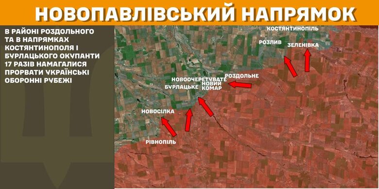 General Staff map