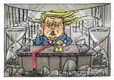 Пісочний годинник Трампа