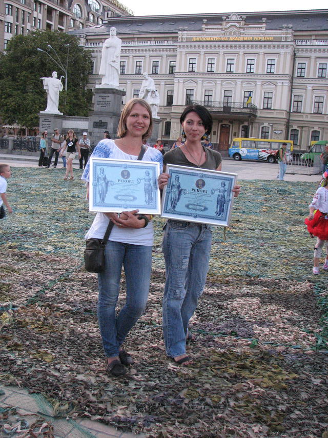 рекорд большое плетение