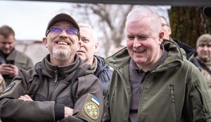 Харьков посетил министр обороны Литвы Анушаускас. ФОТОрепортаж
