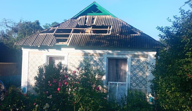 Ruscists attacked Khmelnytskyi region: 20 houses damaged. PHOTOS