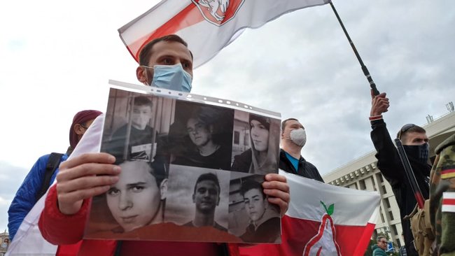 Акція солідарності з білоруськими дітьми-політвязнями пройшла в центрі Києва 16