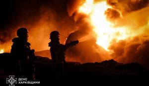 Рашисти атакували НПЗ у Мерефі на Харківщині: постраждалих немає