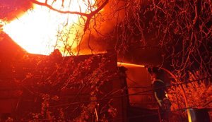 Shelling in Dnipropetrovsk region: one injured, fires and destruction. PHOTOS
