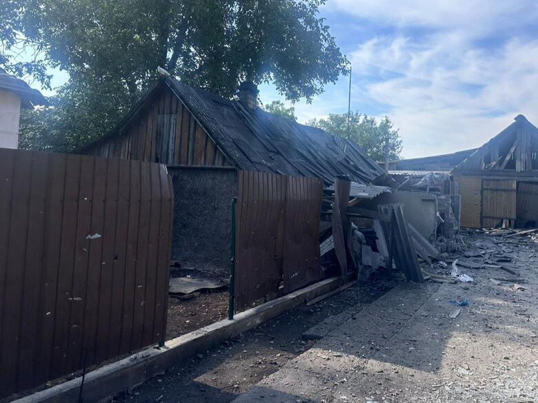 Наслідки обстрілів Донеччини