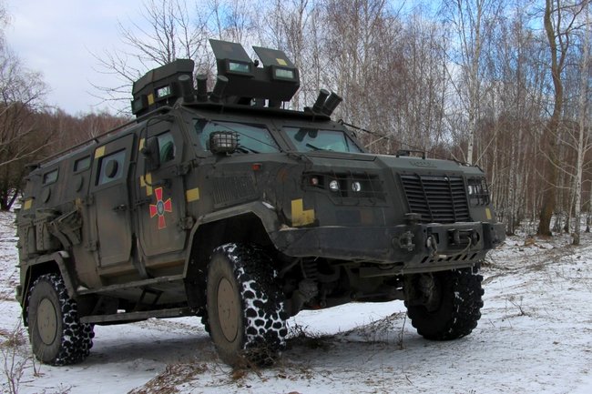 На Чернігівщині державні випробування проходить бронеавтомобіль Козак-2М1 01