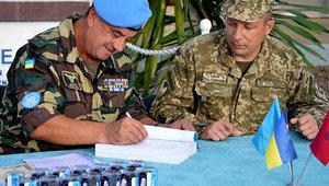 В Либерии состоялась ротация украинских миротворцев, - Минобороны. ФОТОрепортаж
