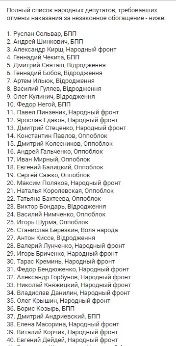 Скасування статті про незаконне збагачення: четверо суддів КС були проти, - Найєм 01