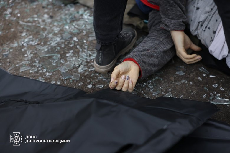 Дніпро після обстрілу