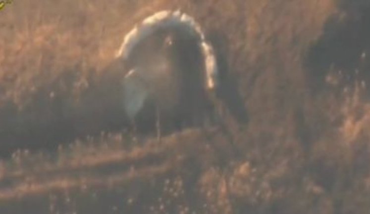 Russian proxies fired at OSCE mission long-range UAV with heavy machine gun. VIDEO