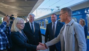 Стубб прибув до Києва: говоритимуть із Зеленським про безпеку та шлях до миру. ВIДЕО