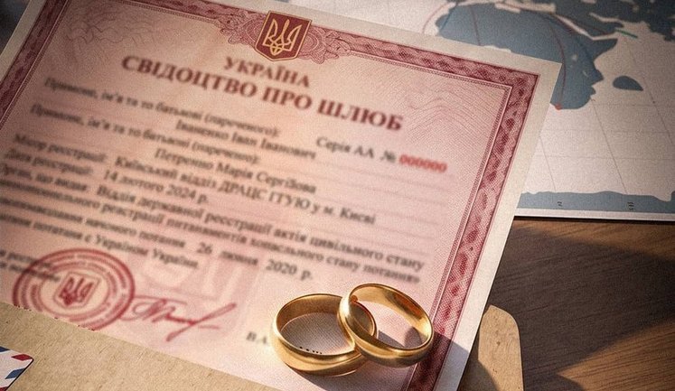 Одруження онлайн: "Укрпошта" доставлятиме свідоцтва про шлюб у 48 країн світу