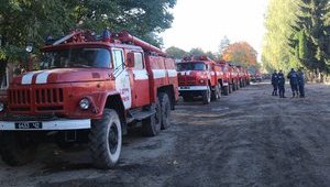 На території арсеналу біля Ічні припинилася детонація боєприпасів, - ДСНС