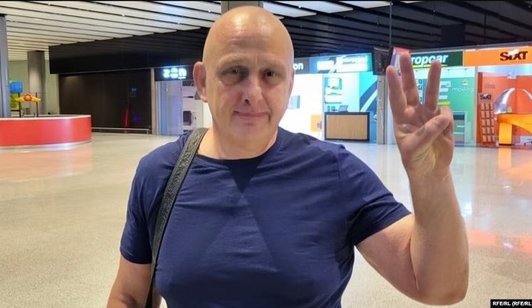 Журналіст Єсипенко вийшов на волю після понад чотирьох років ув’язнення в Криму