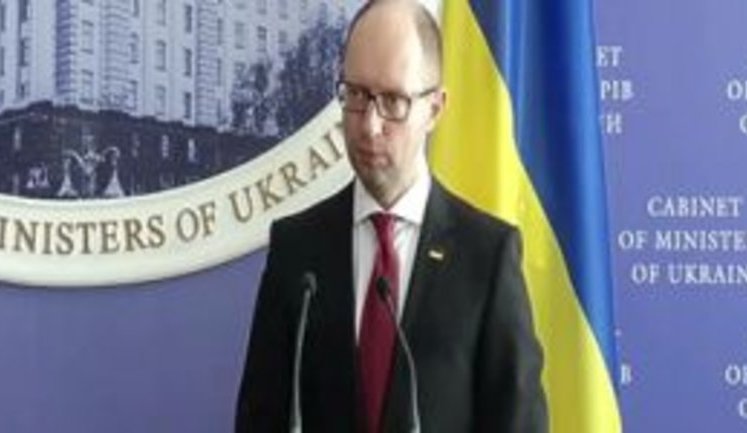Любые дискуссии о снятии санкций против России не имеют под собой никаких оснований, - Яценюк. ВИДЕО