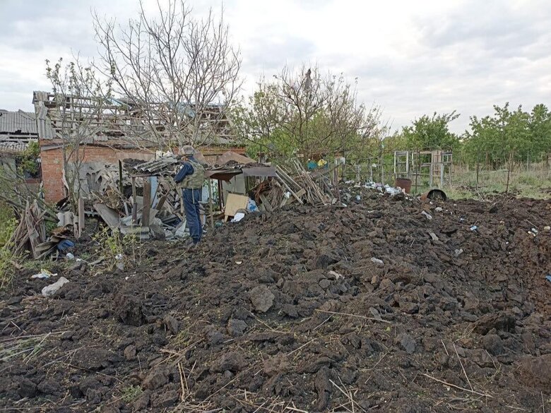 Наслідки російських обстрілів на Донеччині