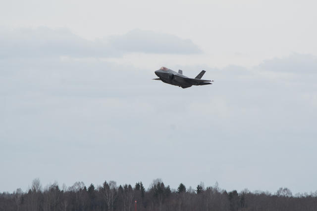 Americas newest F-35 stealth fighters arrive in Estonia 04 Americas newest F-35 stealth fighters arrive in Estonia 04