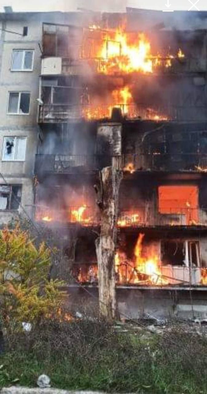 Під ранок Авдіївка зазнала масованих артобстрілів, - ОВА 01