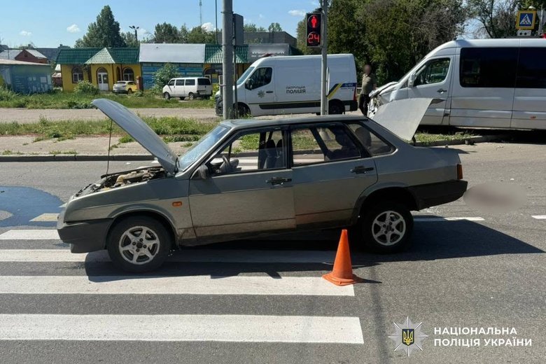 Three children injured in Kharkiv traffic accident