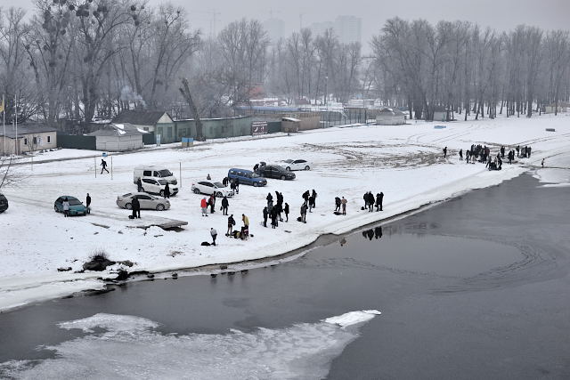 крещение в купание проруби