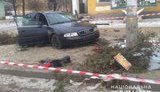 Водитель иномарки, совершивший смертельное ДТП на остановке общественного транспорта в Киеве, скрылся с места происшествия, - Нацполиция. ФОТО