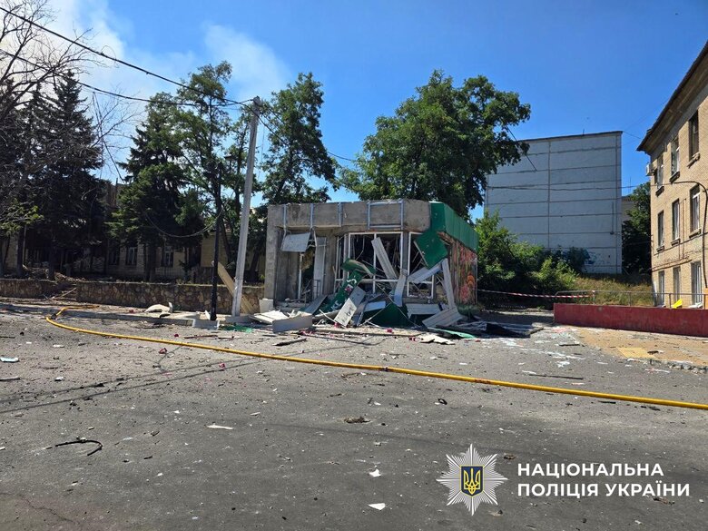 Дружківка після обстрілу