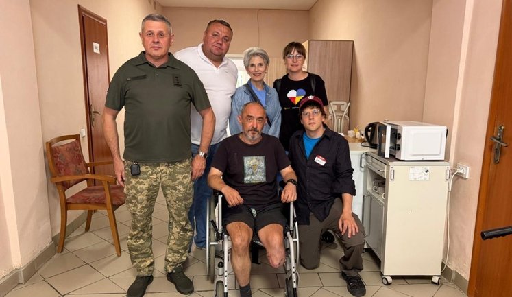 American actor visits Ukrainian border guards’ sanatorium. PHOTOS