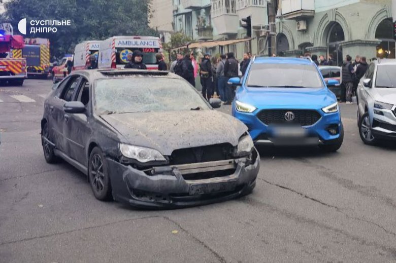 Dnipro attacked by shaheds on September 30