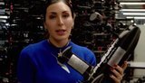 MAGA blogger Laura Lummer visited drone manufacturing plant and posed with Ukrainian P1-Sun drone. VIDEO