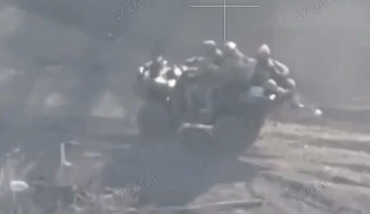 Drone operators from 36th SMIB eliminated enemy assault unit on two ATVs. VIDEO