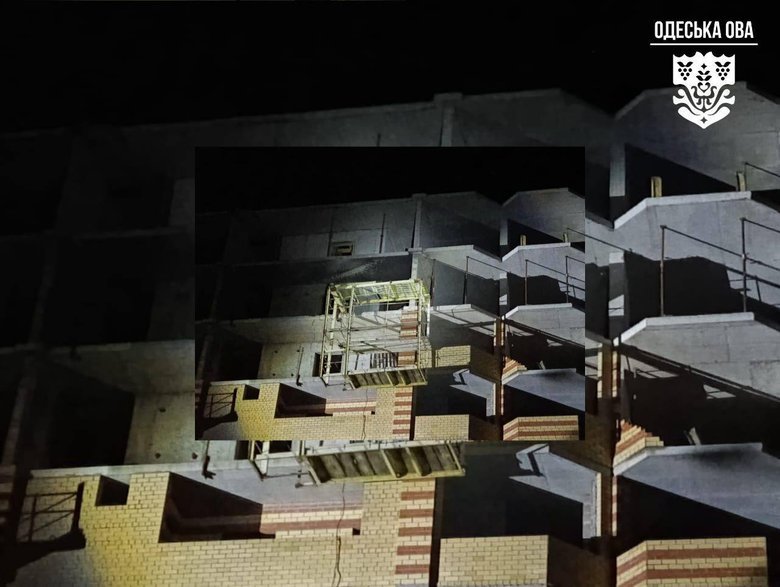 Odesa region after the attack on 12 November