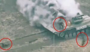 Невдала спроба наступу окупантів поблизу Водяного на Донеччині. ВIДЕО безпілотника