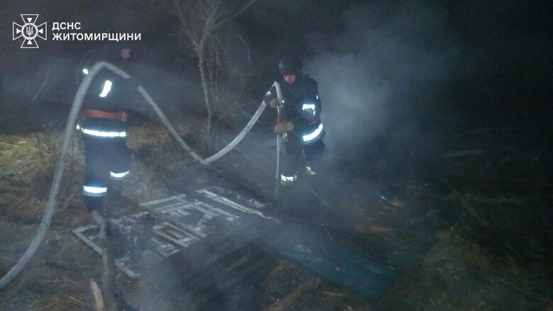 Наслідки обстрілу Житомирщини 25 грудня