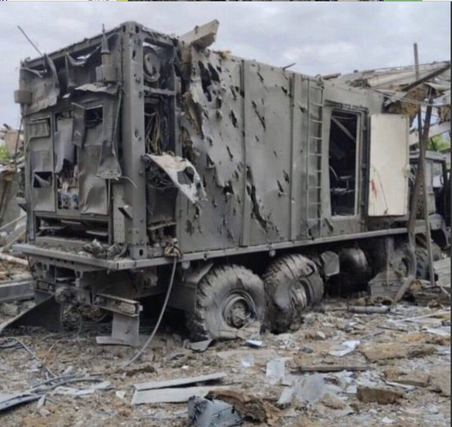 ЗСУ вразили Himars’ом російський пункт бойового управління ЗРК С-400 Тріумф 02