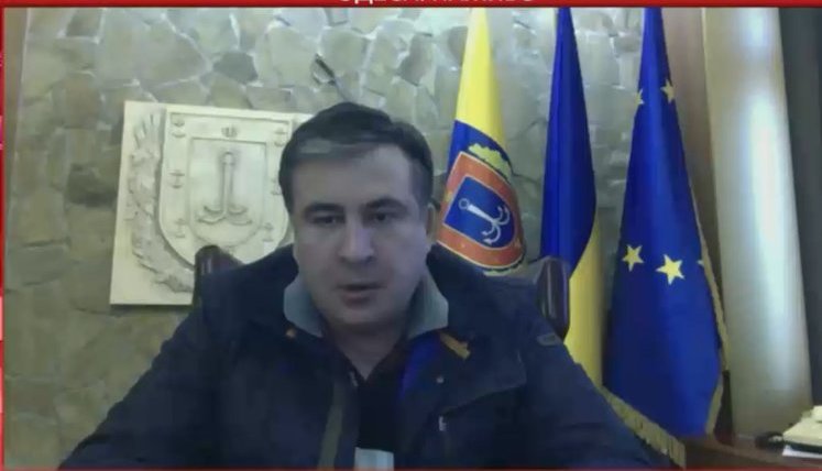 "Мы поджали им хвост, они переполошились, но мы не собираемся отступать", - Саакашвили об инциденте с Боровиком. ВИДЕО